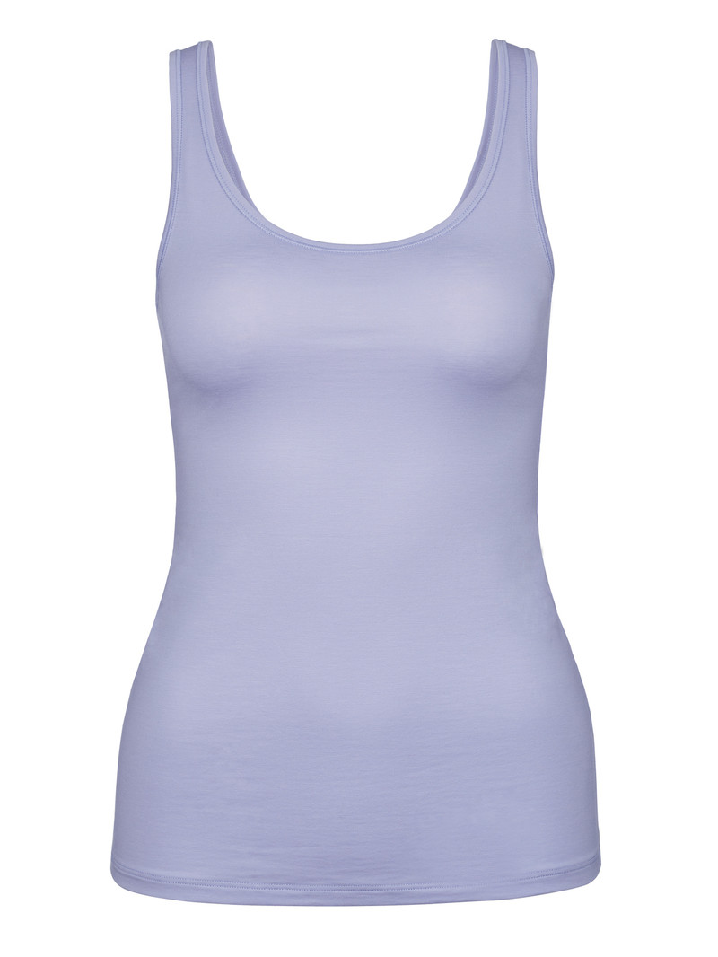 Lanquid Lavender Calida Natural Comfort Tank Top Women Underwear | SUALB-9341