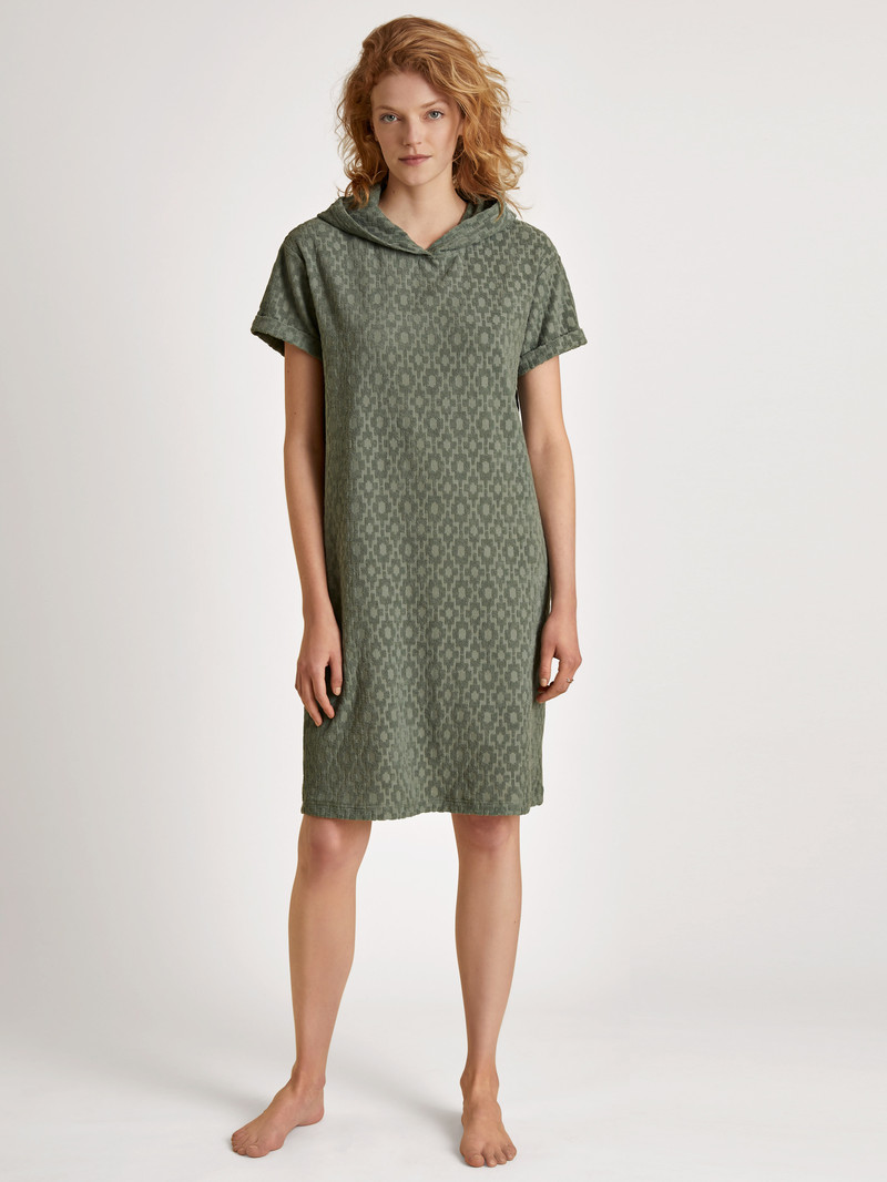 Laurel Green Calida Lounge Healing Loungedress Women Loungewear | HXZVE-8039