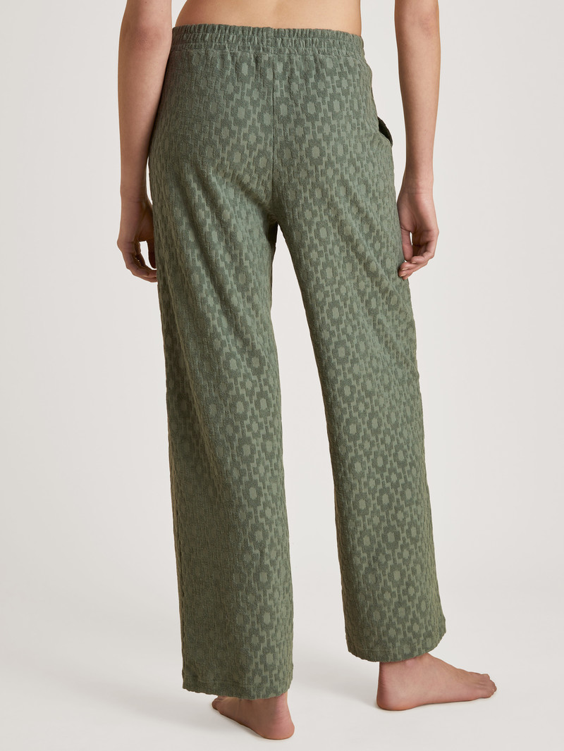 Laurel Green Calida Lounge Healing Pants Women Loungewear | NREMD-2094