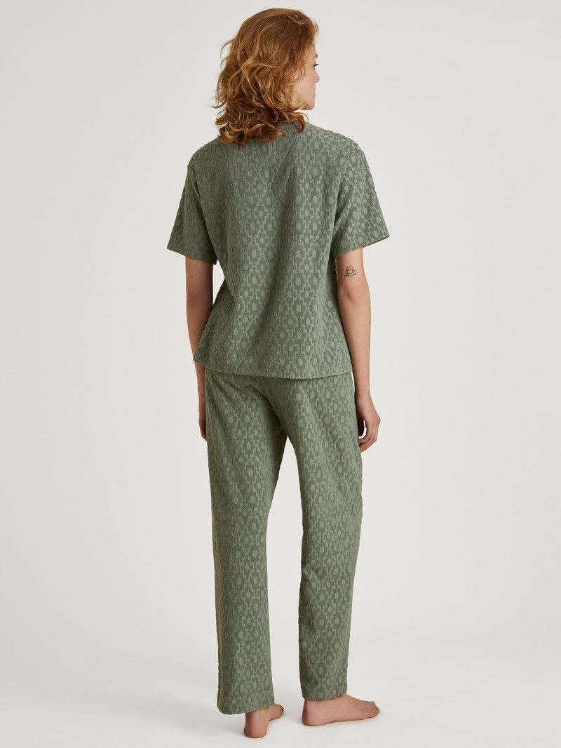 Laurel Green Calida Lounge Healing Pants Women Loungewear | NREMD-2094