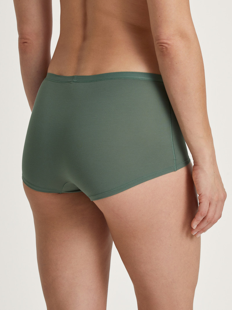 Laurel Green Calida Natural Comfort Shorty Regular Cut Women Underwear | GZYMF-2745