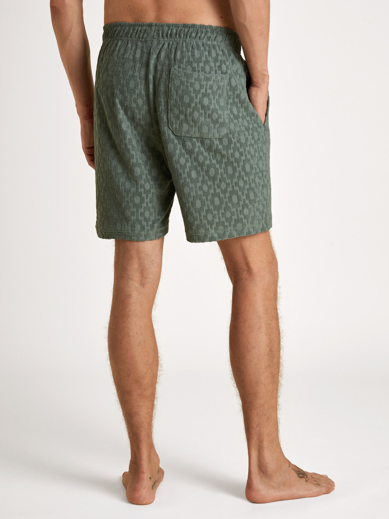 Laurel Green Calida Rmx Lounge Holiday Bermudas Men Loungewear | WSRYO-6705