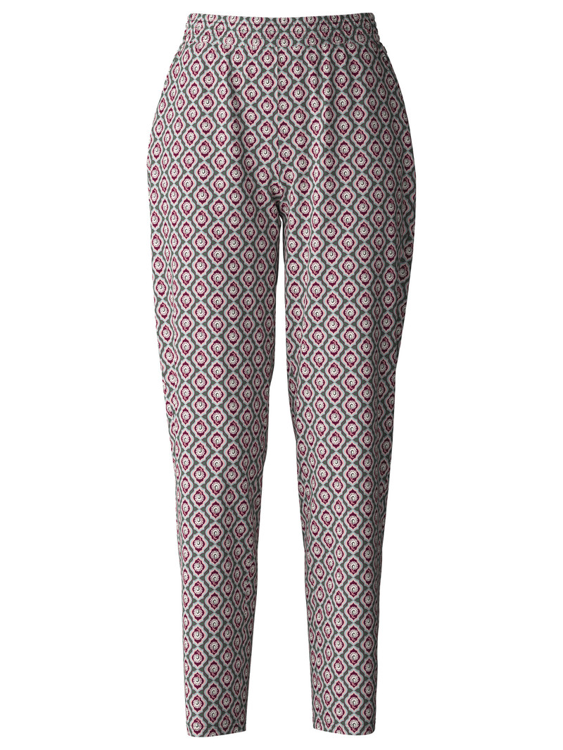 Laurel Green Print Calida Favourites Ground Pants Women Sleepwear | JAMBS-2418