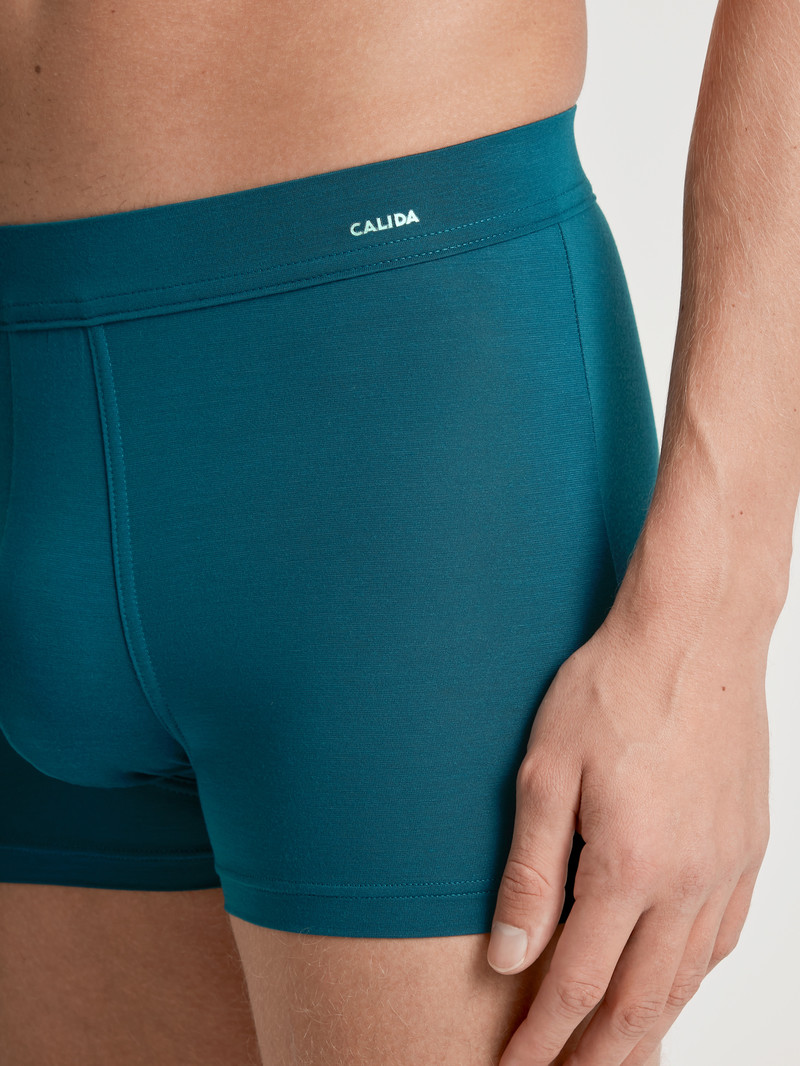 Legion Blue Calida Balanced Day Boxer Brief With Quick Dry Effect Men Underwear | JWHFV-9658