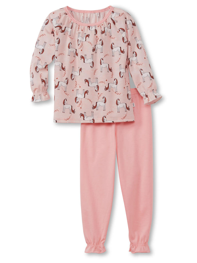 Light Bloom Calida Toddlers Horse Pyjama With Cuff Kids\' Pyjama | BSXMR-4087