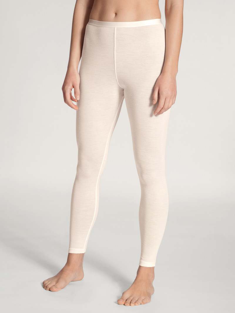 Light Ivory Calida True Confidence Leggings Women Underwear | KGLTP-2341