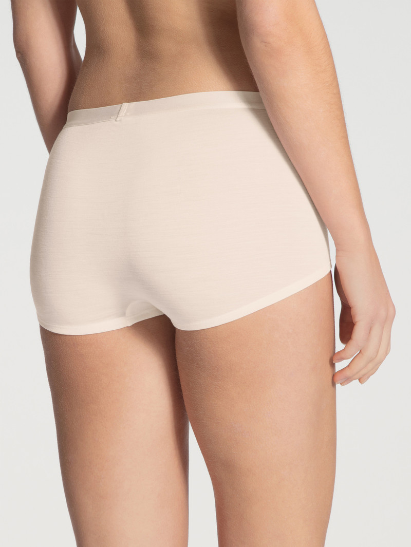 Light Ivory Calida True Confidence Panty, High Waist Women Underwear | AXYPJ-4287