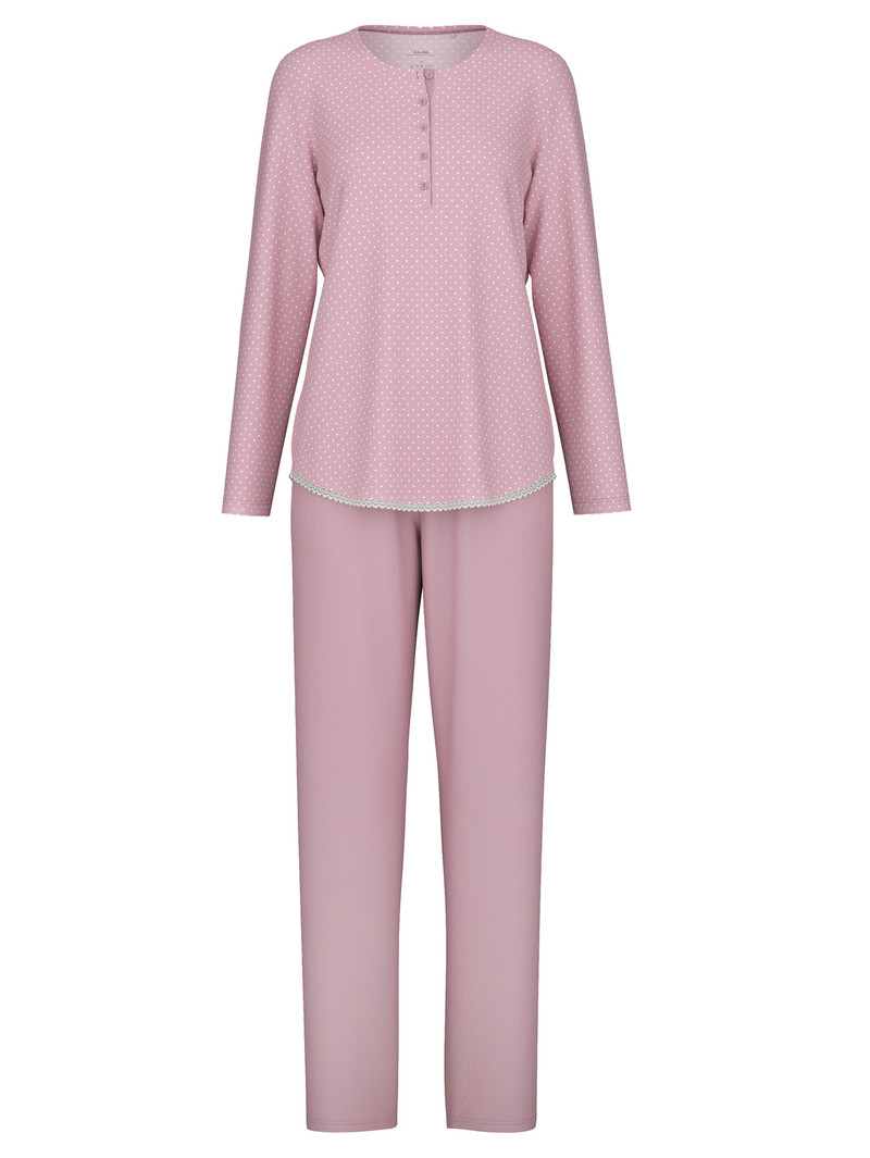 Mauve Shadow Calida Midnight Dreams Pyjama Women Sleepwear | BTGNA-4173