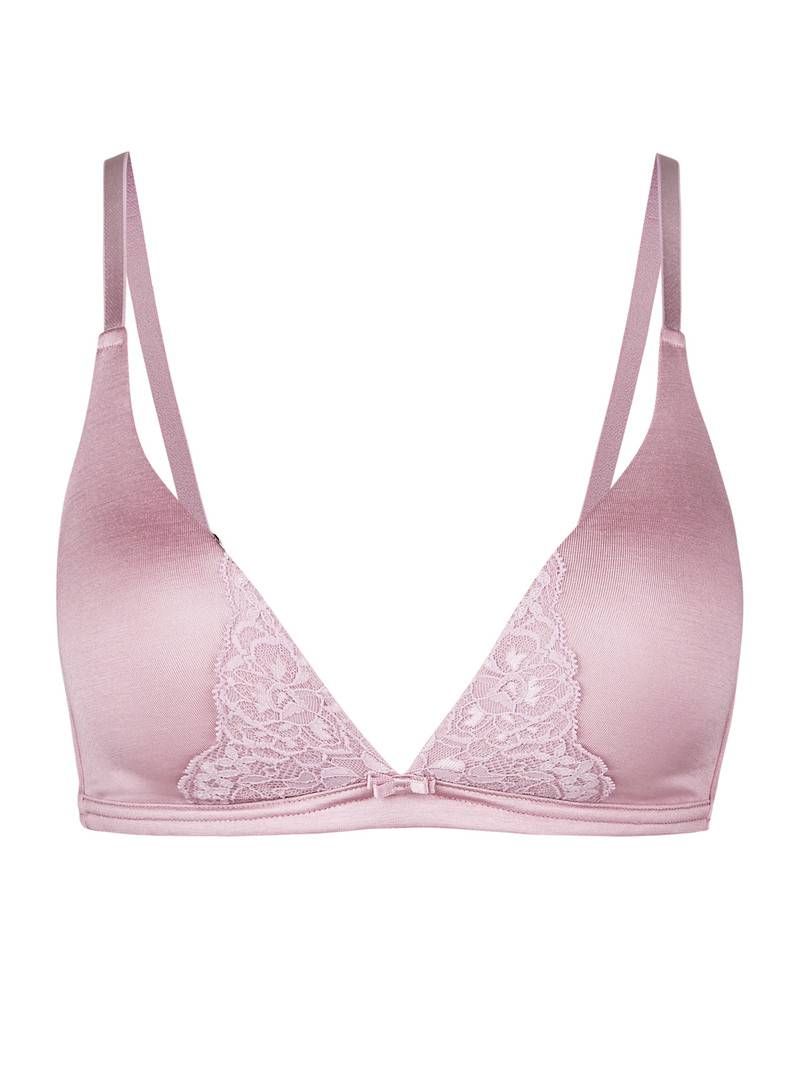 Mauve Shadow Calida Special Soft Bra Women Underwear | QICRO-0867