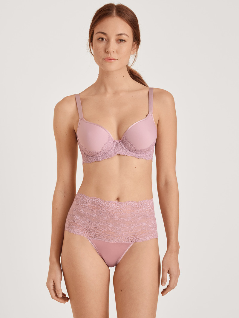 Mauve Shadow Calida Special Spacer Bra Women Underwear | SAVXT-5043