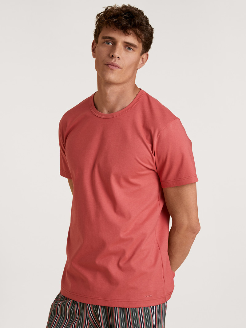 Mineral Red Calida Rmx Sleep Holiday T-shirt Men Sleepwear | AUZNG-6903