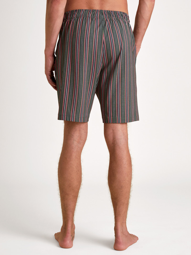 Mineral Red Print Calida Rmx Sleep Holiday Bermudas Men Summer Outfits | AKWSV-0184