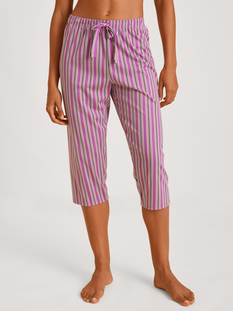 Mulberry Mauve Calida Favourites Kiss 3/4 Pants Women Sleepwear | DSXCZ-0816