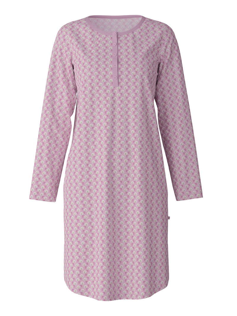 New Fragrant Lilac Calida Special Sleepshirt, Length 100 Cm Women Sleepwear | UZQOJ-6034