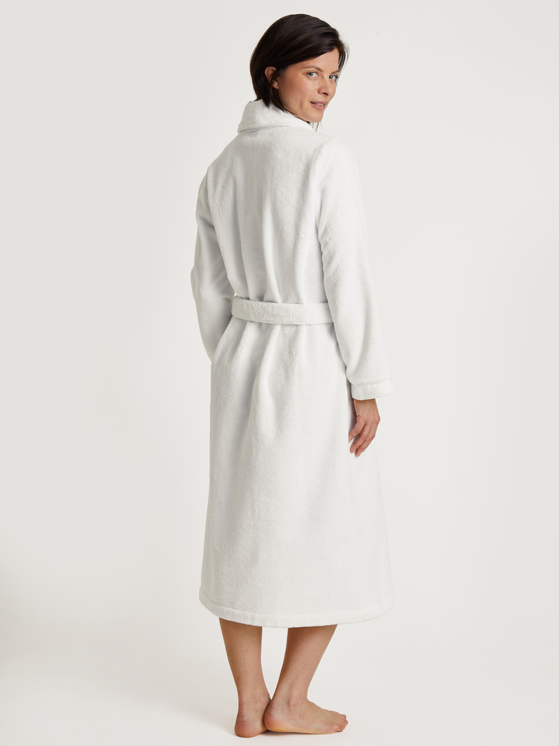 New White Calida Cosy Shower Bathrobe Women Bathrobes | VPXTD-5269