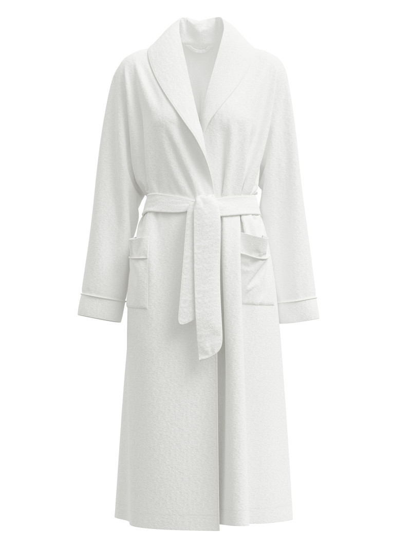 New White Calida Cosy Shower Bathrobe Women Bathrobes | VPXTD-5269