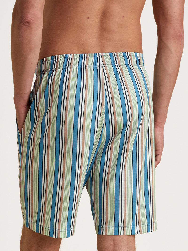 Niagara Blue Calida Rmx Sleep Weekend Bermudas Men Sleepwear | BHEIN-0135