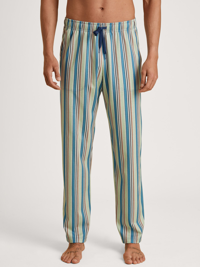 Niagara Blue Calida Rmx Sleep Weekend Pants Men Sleepwear | LBKDX-1820