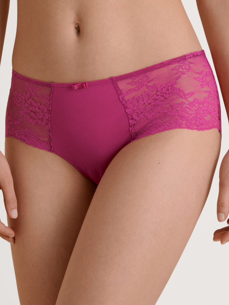 Orchid Flower Calida Modal Sense Panty Women Underwear | DZJVN-5643