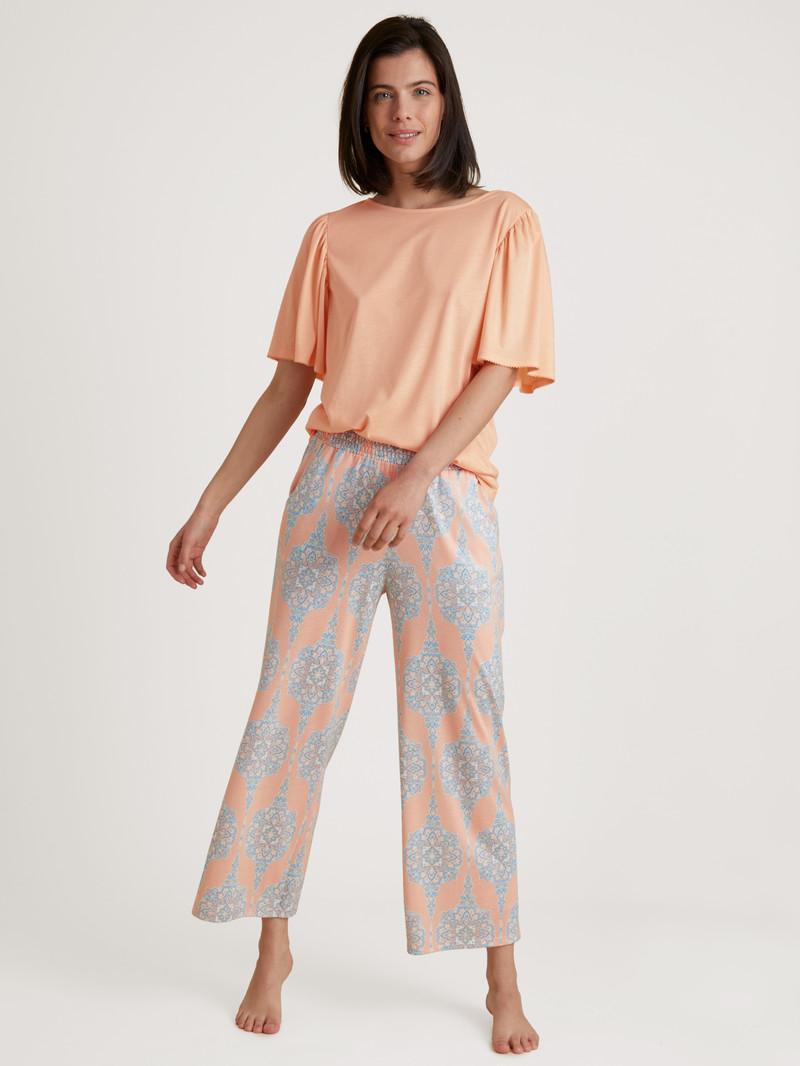 Peach Parfait Calida Favourites Balance 7/8 Pants Women Summer Oufits | VHJKF-9536