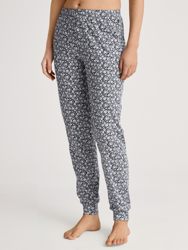 Peacoat Blue Calida Favourites Joy Ii Pants Women Sleepwear | EBKLM-1396