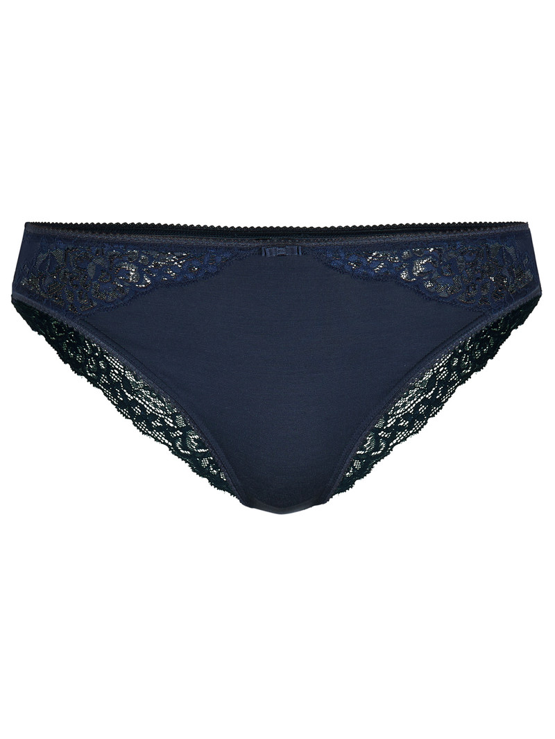 Peacoat Blue Calida Sensual Secrets Brief Women Underwear | UMVTP-8027