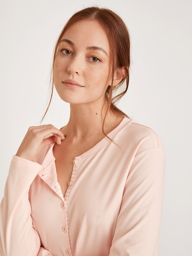 Pearl Blush Calida Midsummer Dreams Pyjama Women Sleepwear | NKJWH-2671