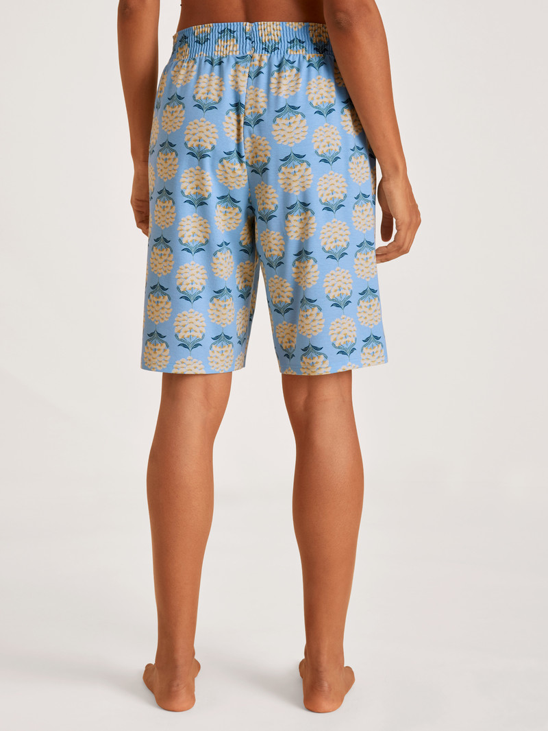 Placid Blue Calida Favourites Paisley Shorts Women Sleepwear | OUYHM-6401