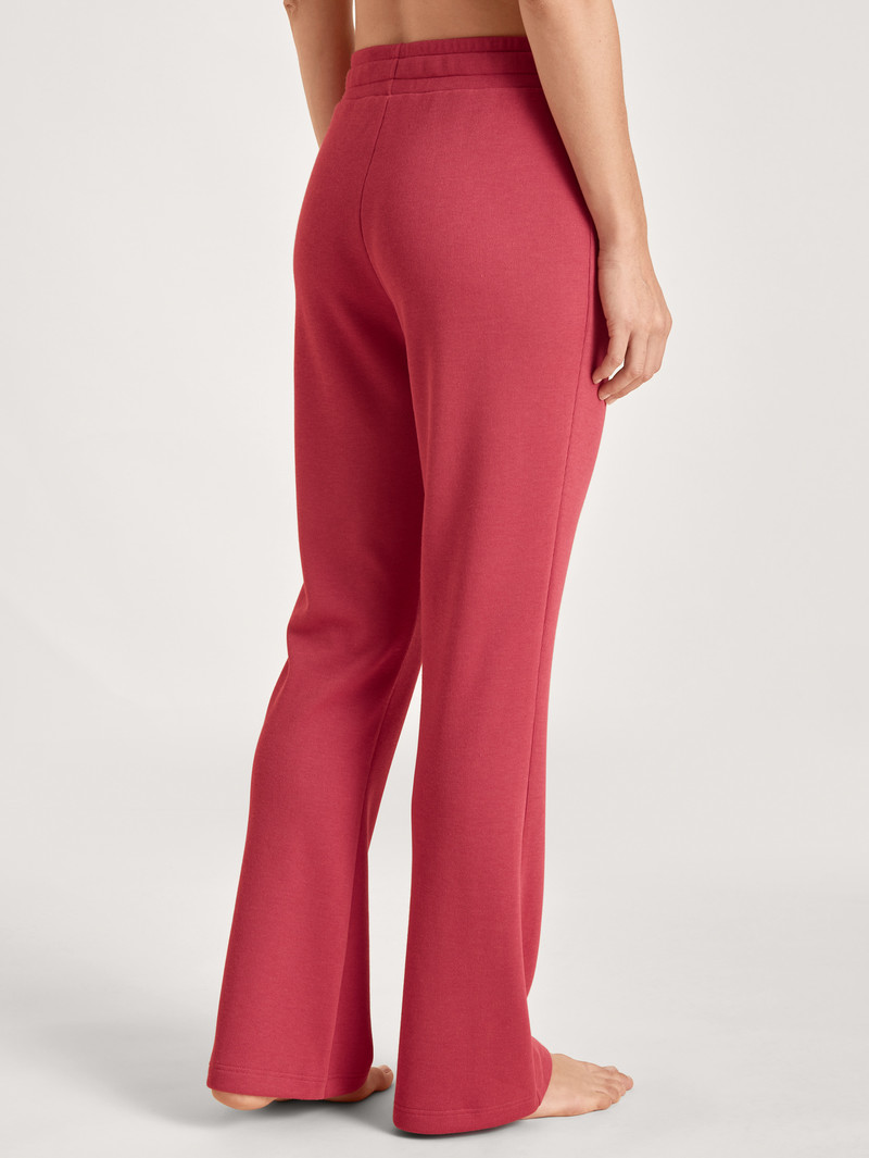 Pomegranate Red Calida Lounge Butterfly Pants Women Loungewear | BHWCA-2763