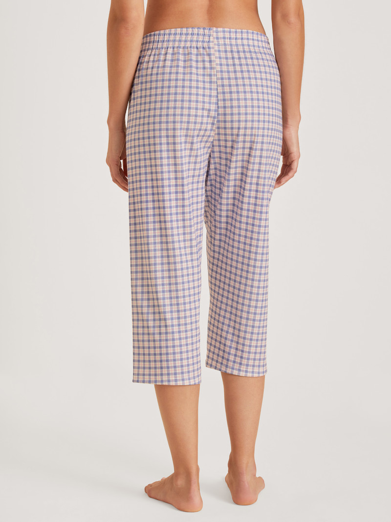 Provence Blue Calida Special 3/4 Pants Women Sleepwear | AMKSN-6120