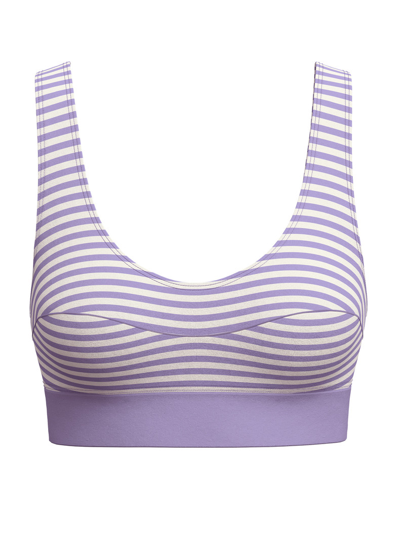 Provence Blue Print Calida Special Bustier Women Yoga | XBUGV-8064