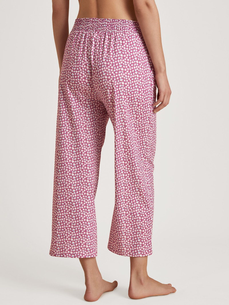 Red Violet Calida Favourites Harmony 7/8 Pants Women Sleepwear | ZBTUJ-5041