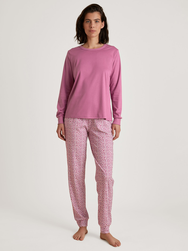 Red Violet Calida Favourites Harmony Shirt Long Sleeve Women Sleepwear | ZUANY-0284