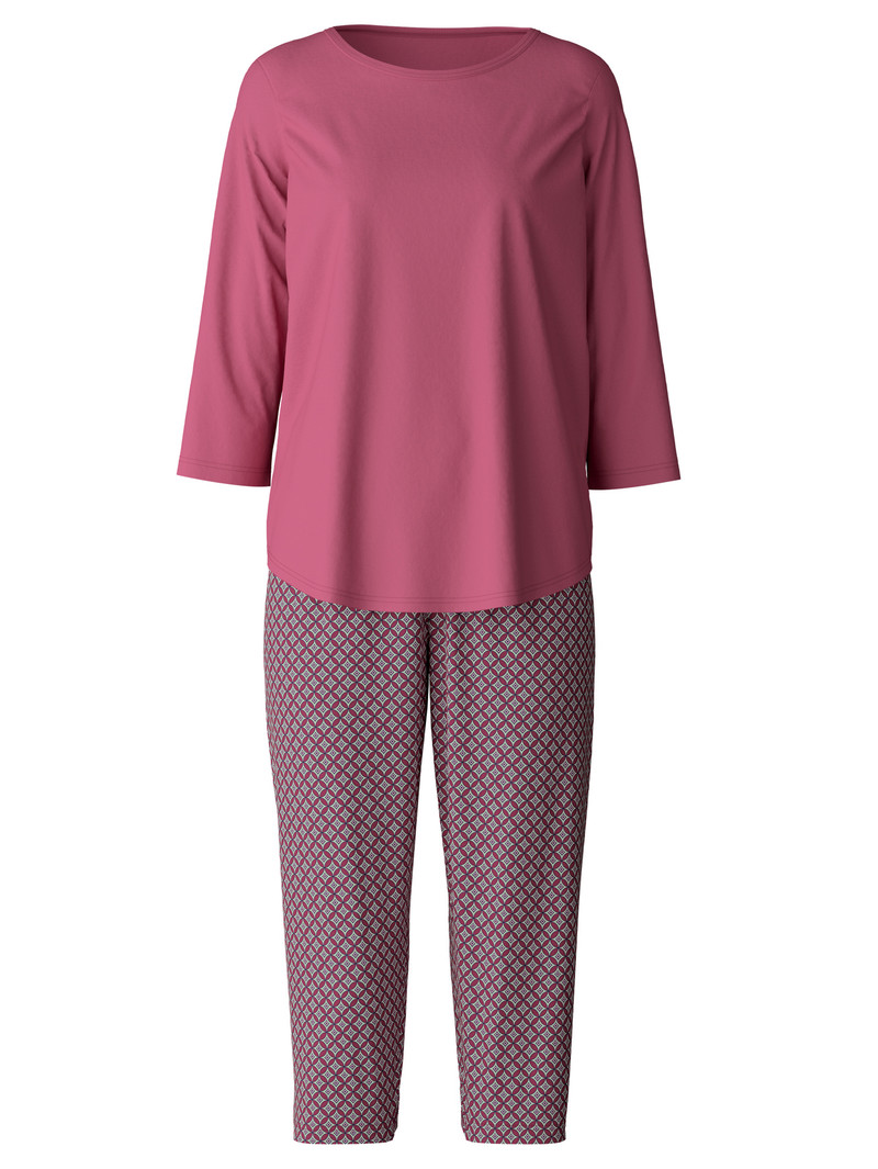 Red Violet Calida Special 3/4 Pyjama Women Sleepwear | YVMRG-9724