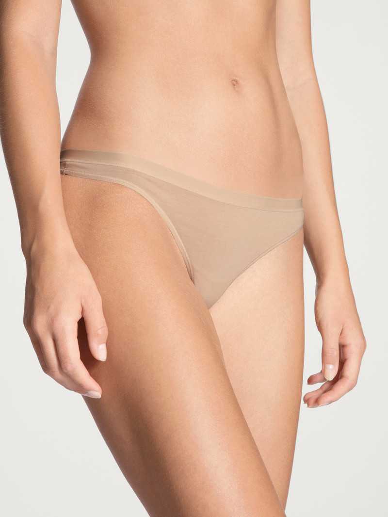 Rose Teint Calida Natural Comfort String Women Underwear | RJIXB-9067