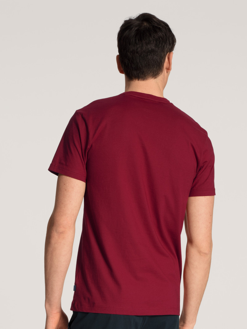 Rumba Red Calida Remix Basic Sleep T-shirt Men Sleepwear | VQAGD-9438