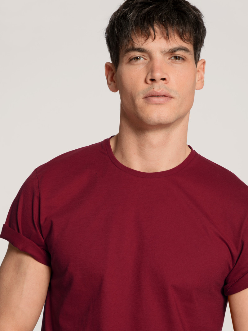 Rumba Red Calida Remix Basic Sleep T-shirt Men Sleepwear | VQAGD-9438