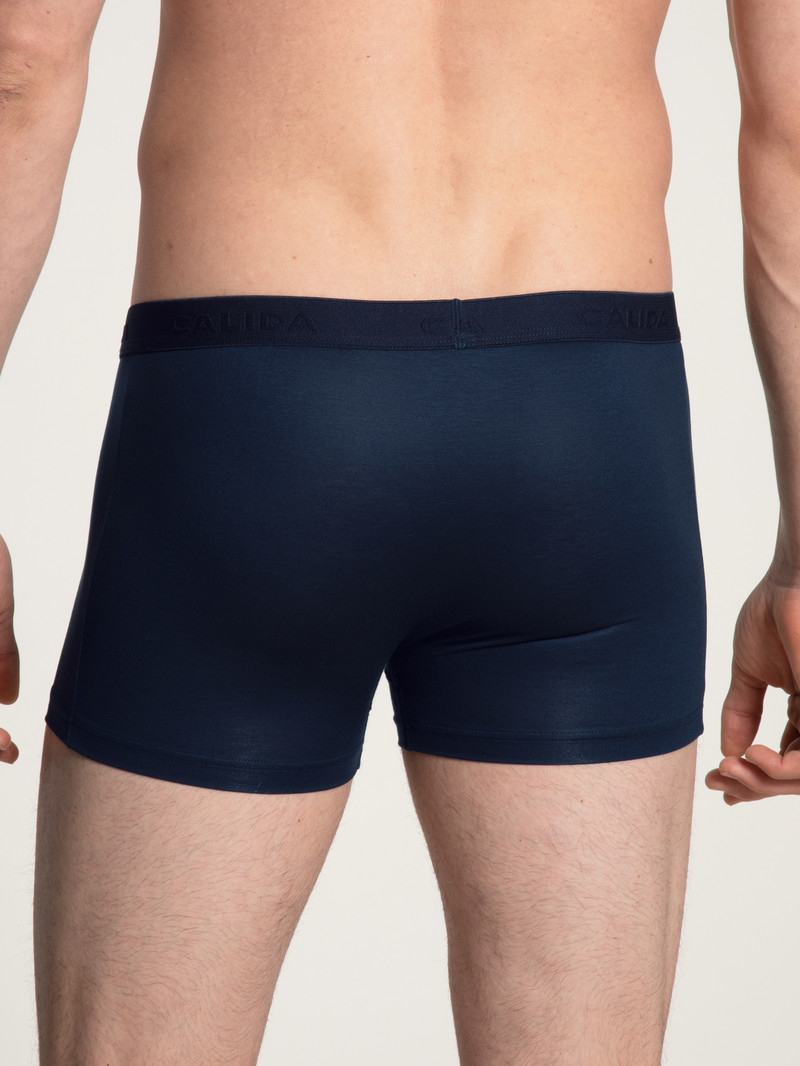 Saphir Blue Calida Circular Day Boxer Brief, Cradle To Cradle Certified® Men Underwear | GMTSQ-9542