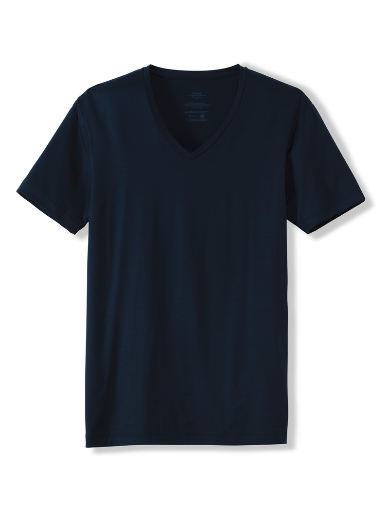 Saphir Blue Calida Circular Day T-shirt, Cradle To Cradle Certified® Men Loungewear | MRFNU-9523