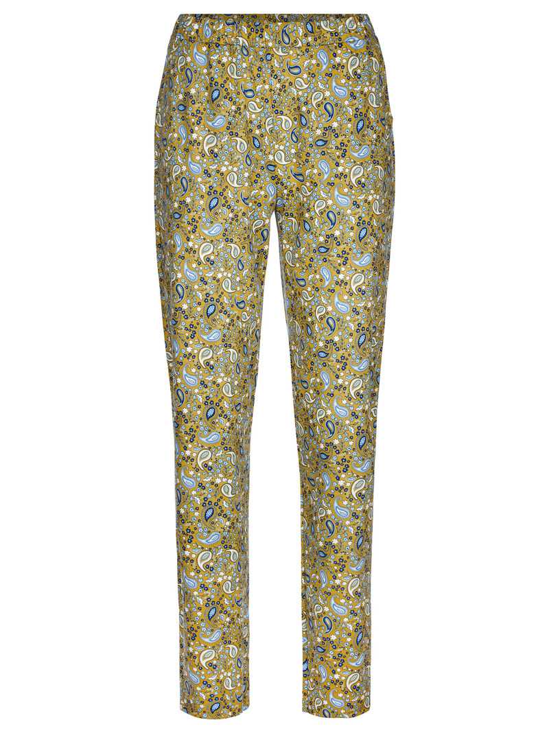 Sautere Yellow Calida Favourites Paisley Pants Women Sleepwear | XUTWY-7510