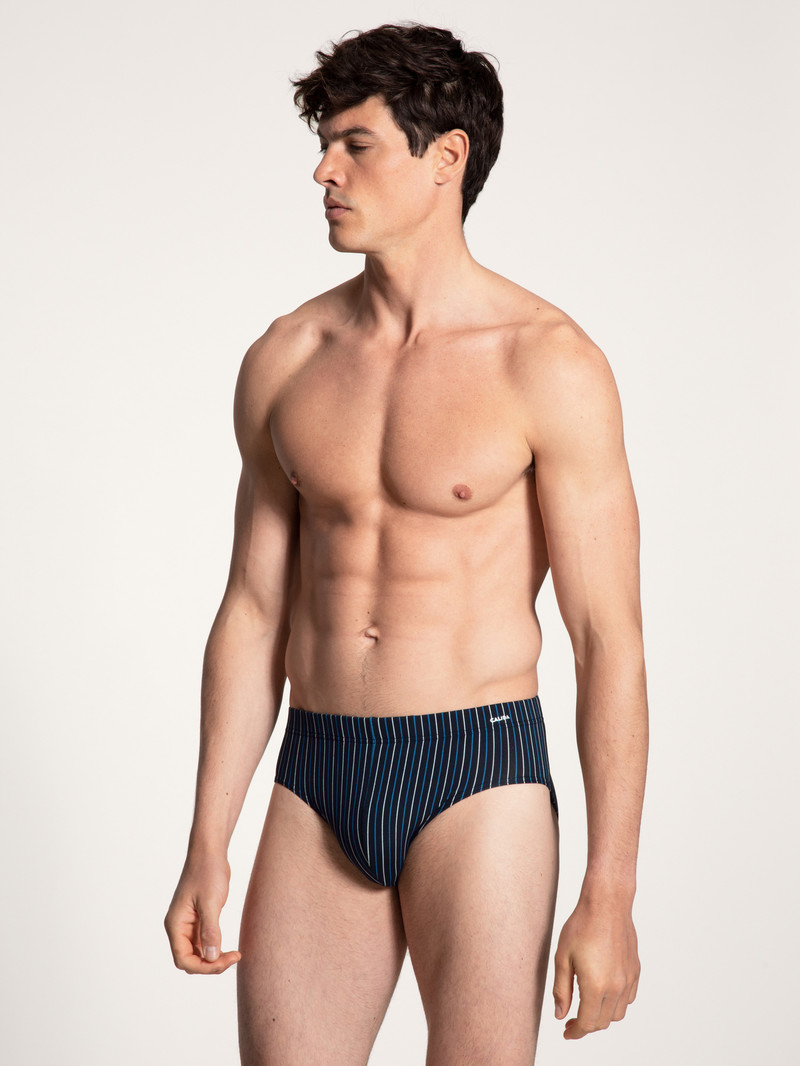 Schwarz Calida Cotton Code Brief Men Underwear | OUJNC-0249