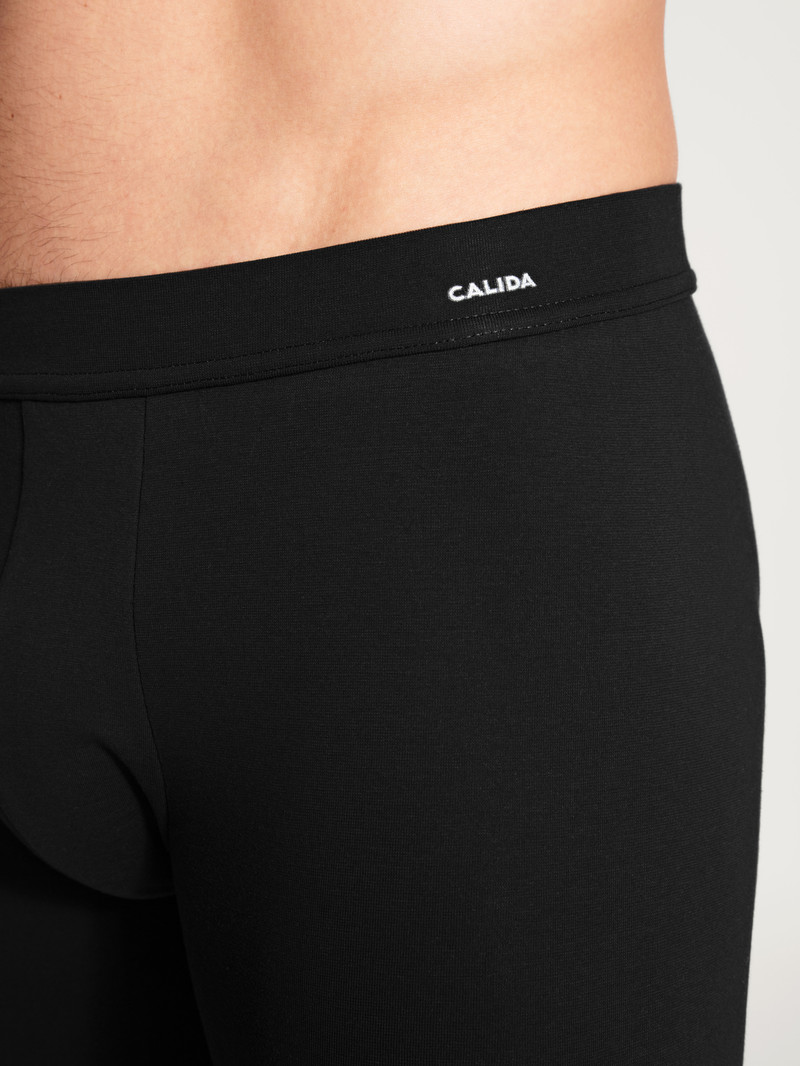 Schwarz Calida Cotton Code Pants Men Underwear | CFLMN-1732