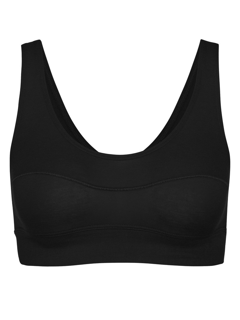 Schwarz Calida Elastic Bustier Women Underwear | LFPRX-5198