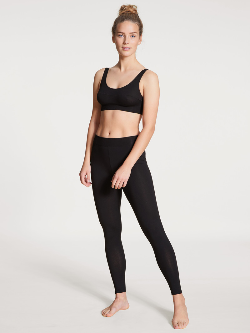 Schwarz Calida Elastic Leggings Women Yoga | GOCVY-1583