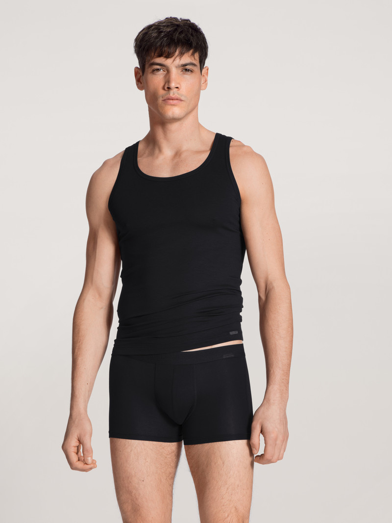 Schwarz Calida Focus Athletic Shirt Men Underwear | SRFPV-4275