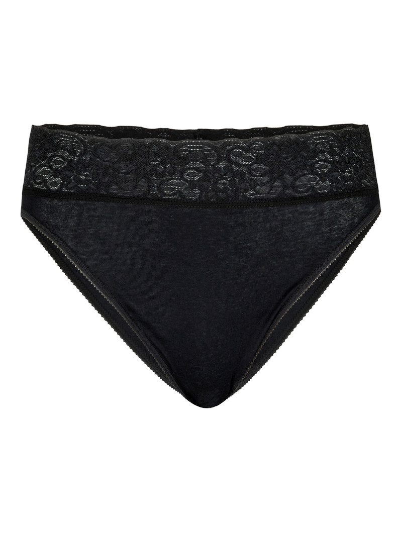 Schwarz Calida Iconics Brief Women Underwear | SPAHJ-7260