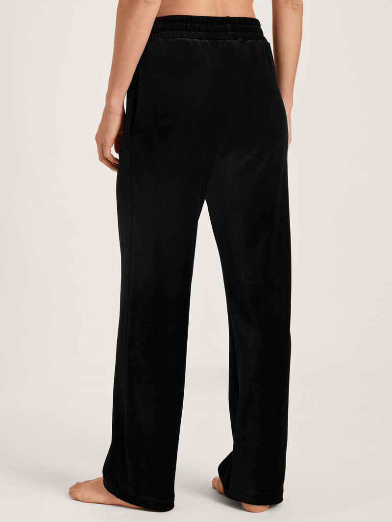 Schwarz Calida Lounge Seduction Pants Women Loungewear | EGADK-4587