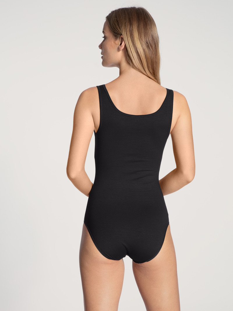 Schwarz Calida Natural Comfort Bodysuit Women Yoga | QGBSX-6027