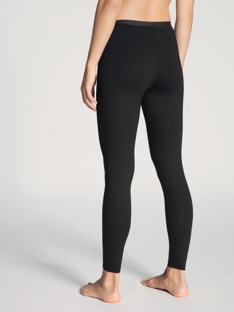 Schwarz Calida Natural Comfort Leggings Women Loungewear | VDFRB-2635