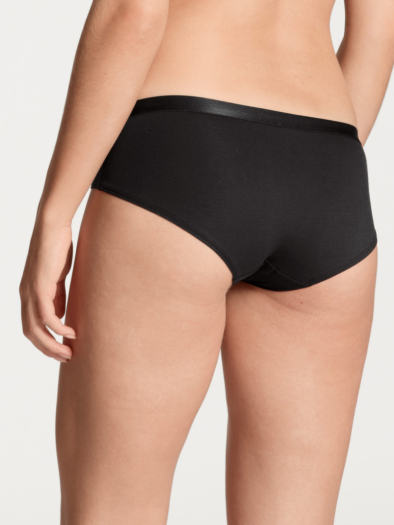 Schwarz Calida Natural Joy Panty Women Underwear | YXDOW-5613